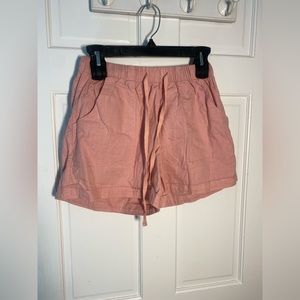 Amazon Pink lounge shorts size M no tags